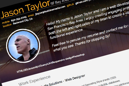 Jason Taylor Online Resume